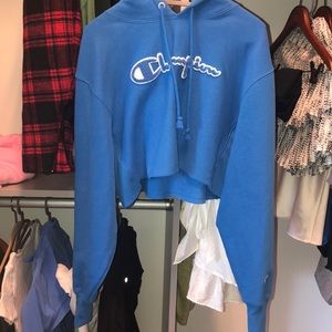 Cropped Champion Hoodie